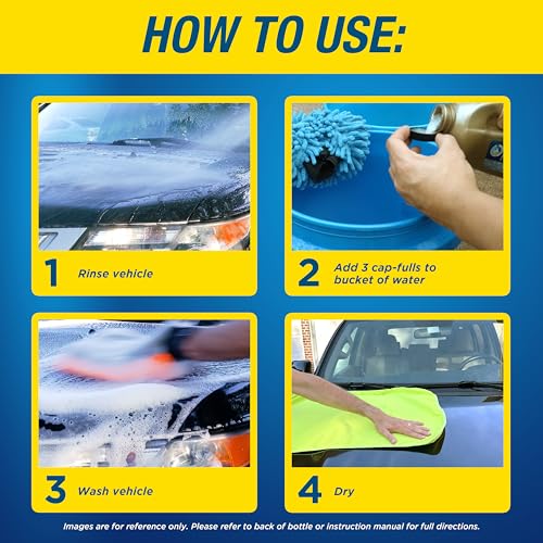 Rain-X 620199 Pro High Foaming Cerami-X Wash and Wax, 48oz - Deep Cleaning and High Foaming Formula to Wash and Protect Your Vehicle with Industry Leading Water Repellent - Image 3