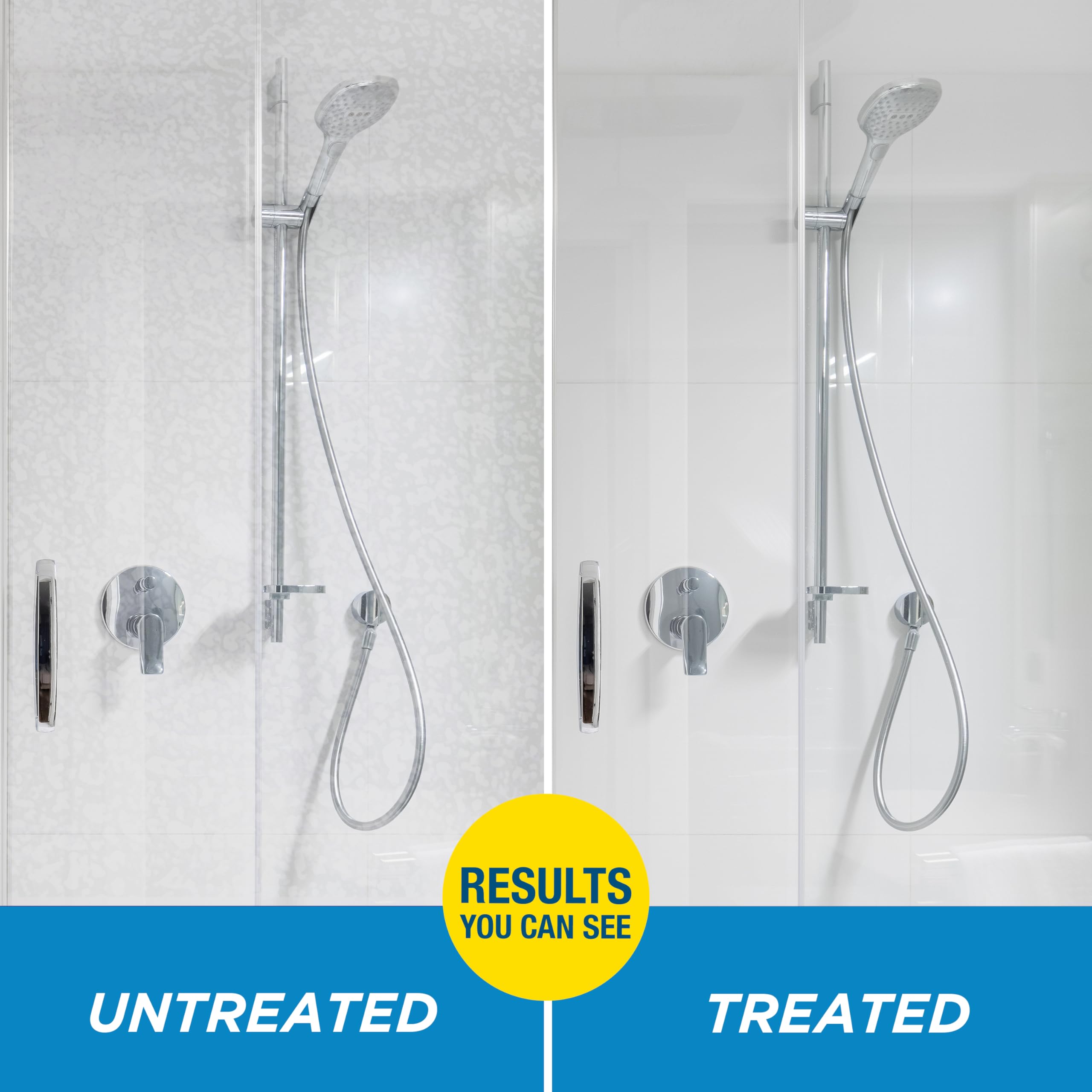 Rain-X 630542 Shower Door Water Repellent, Protects Glass Shower & Doors From Soap Residue And Hard Water Stains Leaving Your Bathroom Beautiful (Pack of 2) - Image 5