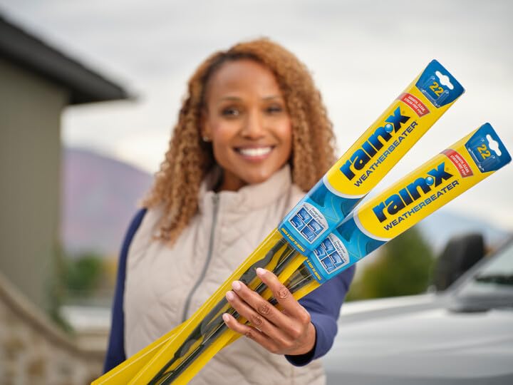 Rain-X 820146 WeatherBeater Wiper Blades, 24" and 20" Windshield Wipers (Pack of 2), Automotive Replacement Windshield Wiper Blades That Meet Or Exceed OEM Quality And Durability Standards - Image 5