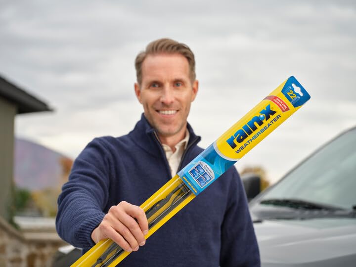 Rain-X 820146 WeatherBeater Wiper Blades, 24" and 20" Windshield Wipers (Pack of 2), Automotive Replacement Windshield Wiper Blades That Meet Or Exceed OEM Quality And Durability Standards - Image 8